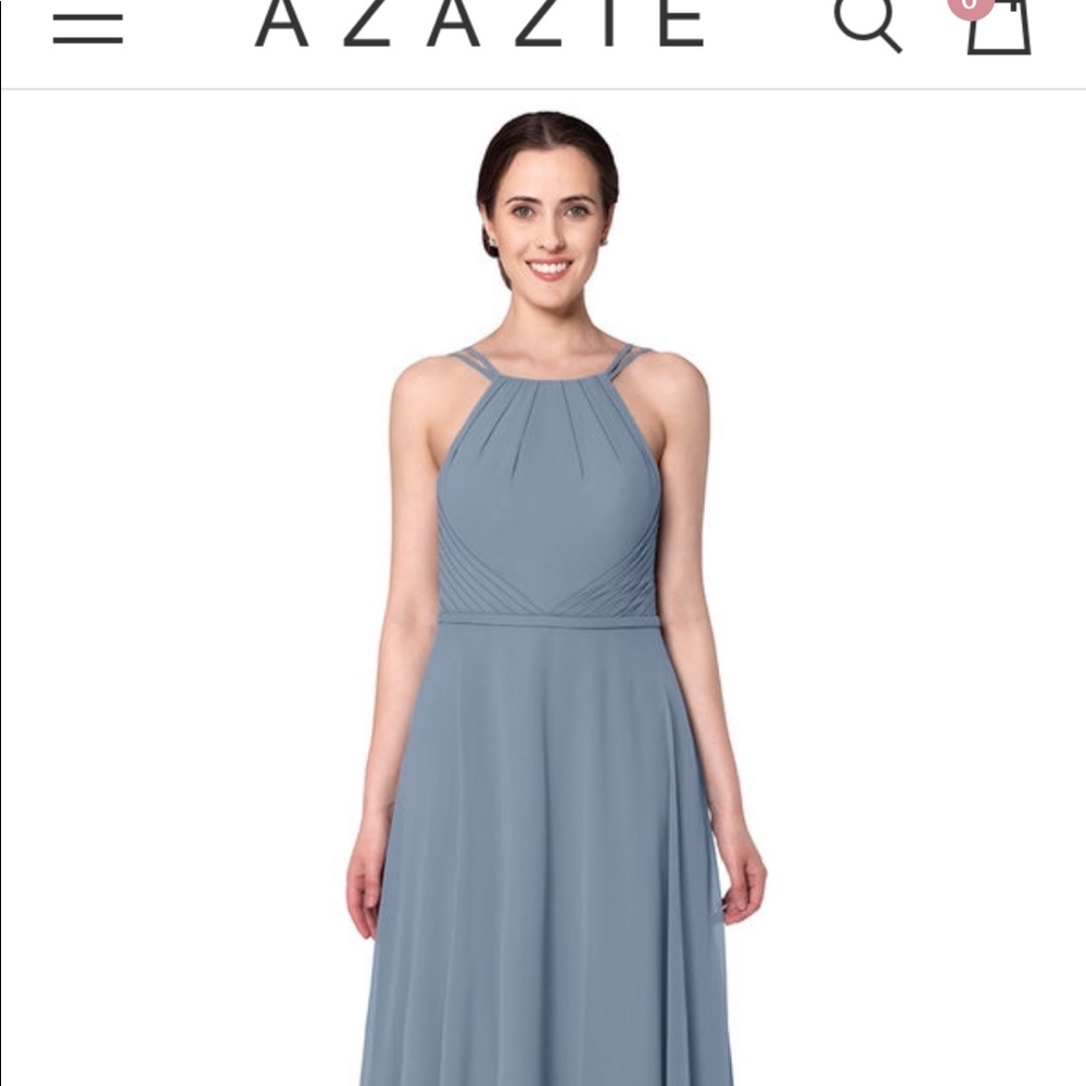 AZAZIE MELINDA DUSTY BLUE SIZE A16